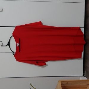 LuLaRoe Irma, Red, XXS